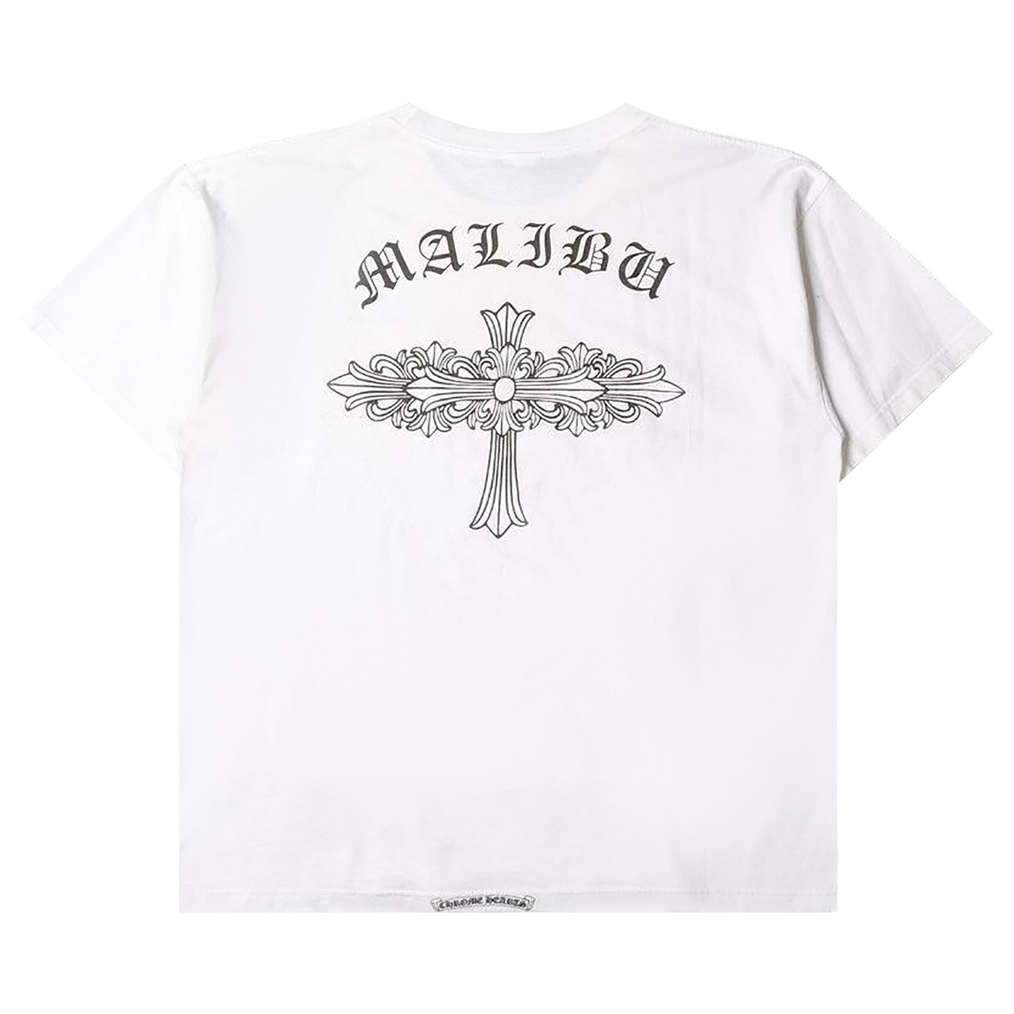 Chrome Hearts Malibu Cross T-Shirt 'White' - 2