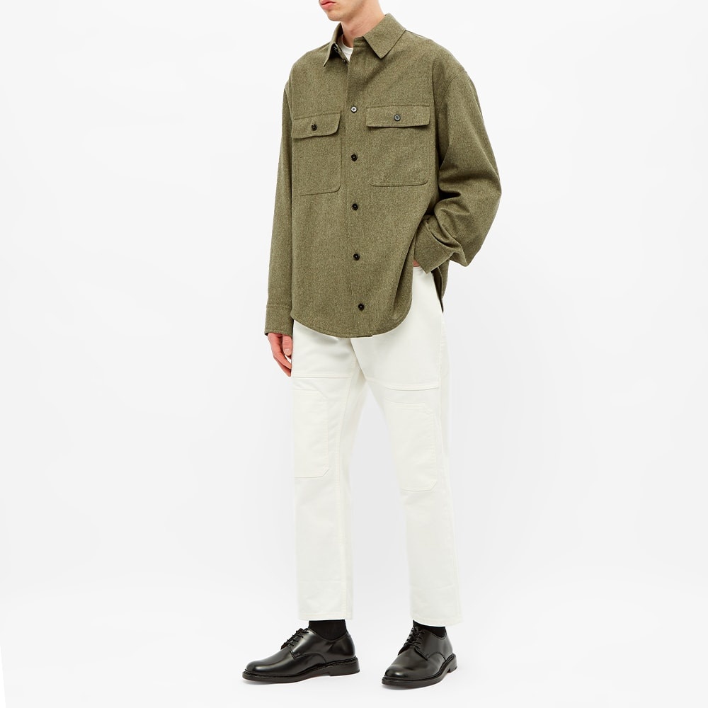 Jil Sander Plus Wool Flannel Shirt Jacket - 7