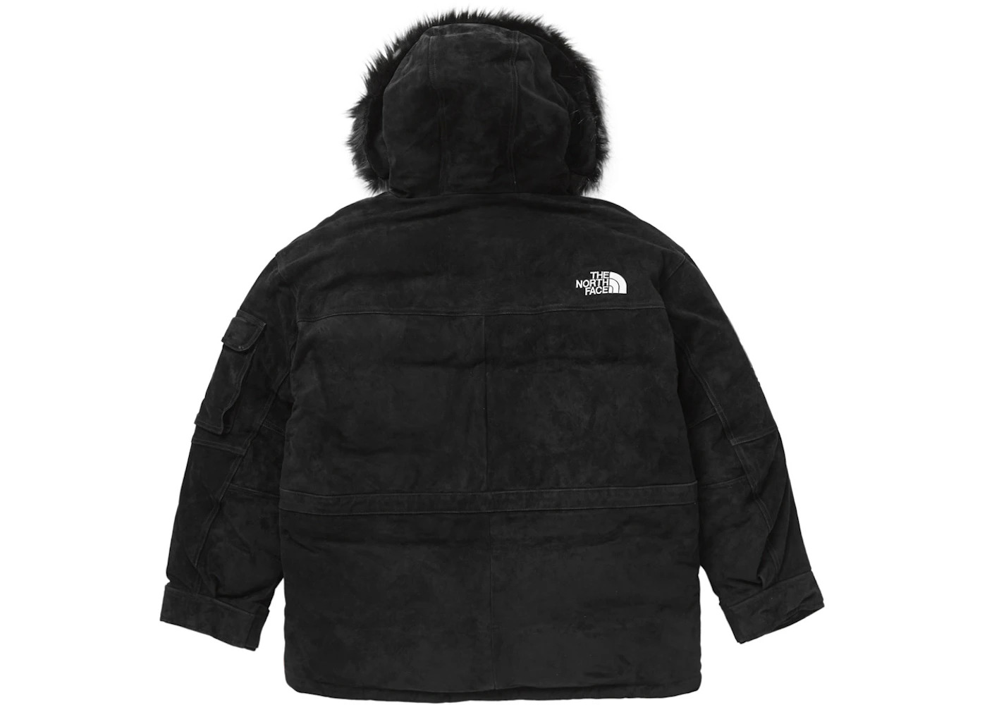 Supreme The North Face Suede 600-Fill Down Parka Black - 5