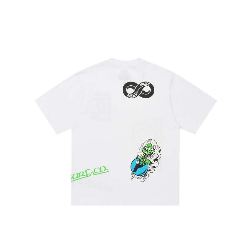 PALACE SPONSOR T-SHIRT WHITE outlook