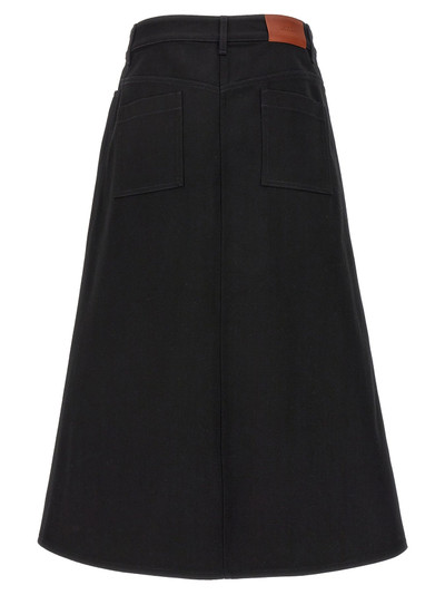 Studio Nicholson Baringo Skirts Black outlook