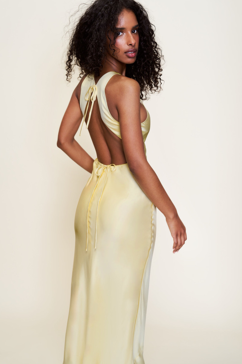 GUIZIO LINA MIDI DRESS outlook