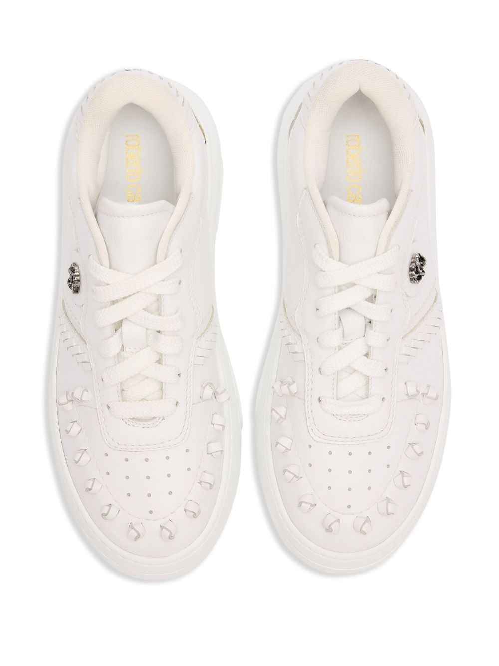leather sneakers - 4
