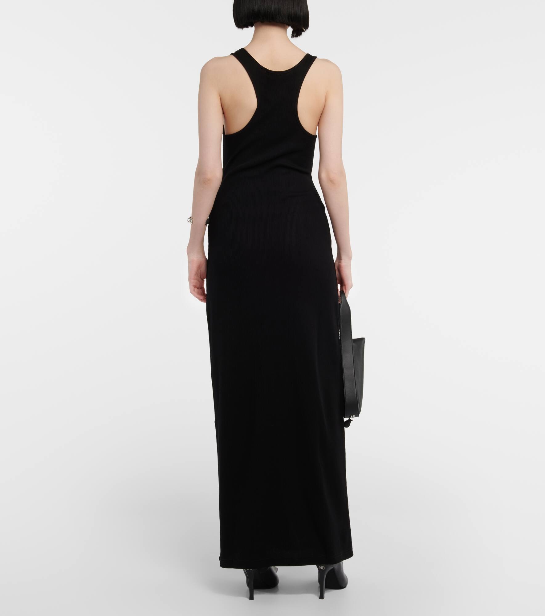 Y/Project Ribbed-knit cotton maxi dress | mytheresa | REVERSIBLE