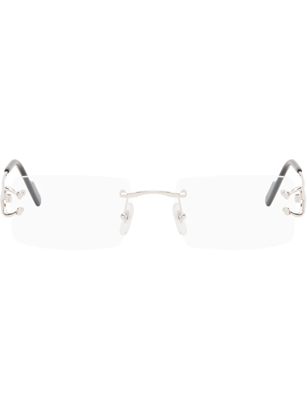Silver 'C de Cartier' Glasses - 1