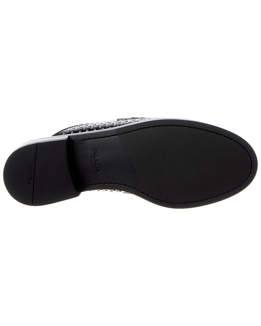Prada Brushed Leather Mule - 4