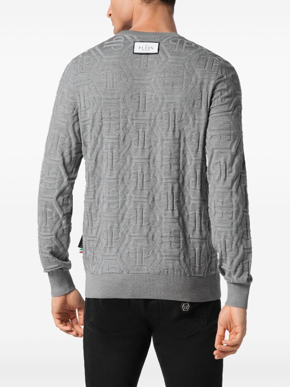 logo-patch jumper - 4