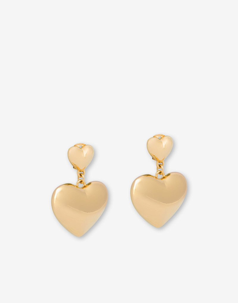Moschino INFLATABLE HEARTS DROP EARRINGS outlook