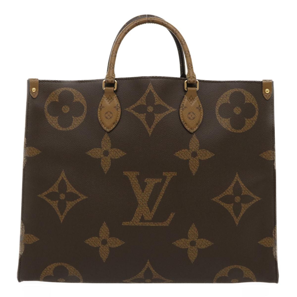 LOUIS VUITTON Monogram Reverse Giant On The Go GM Tote Bag M45320 - 13