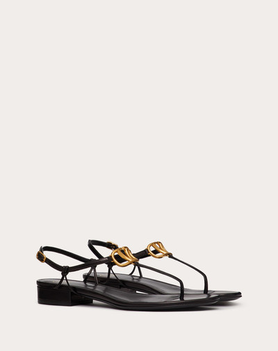 Valentino VLogo Signature Kidskin Sandal 20 mm / 0.8 in. outlook