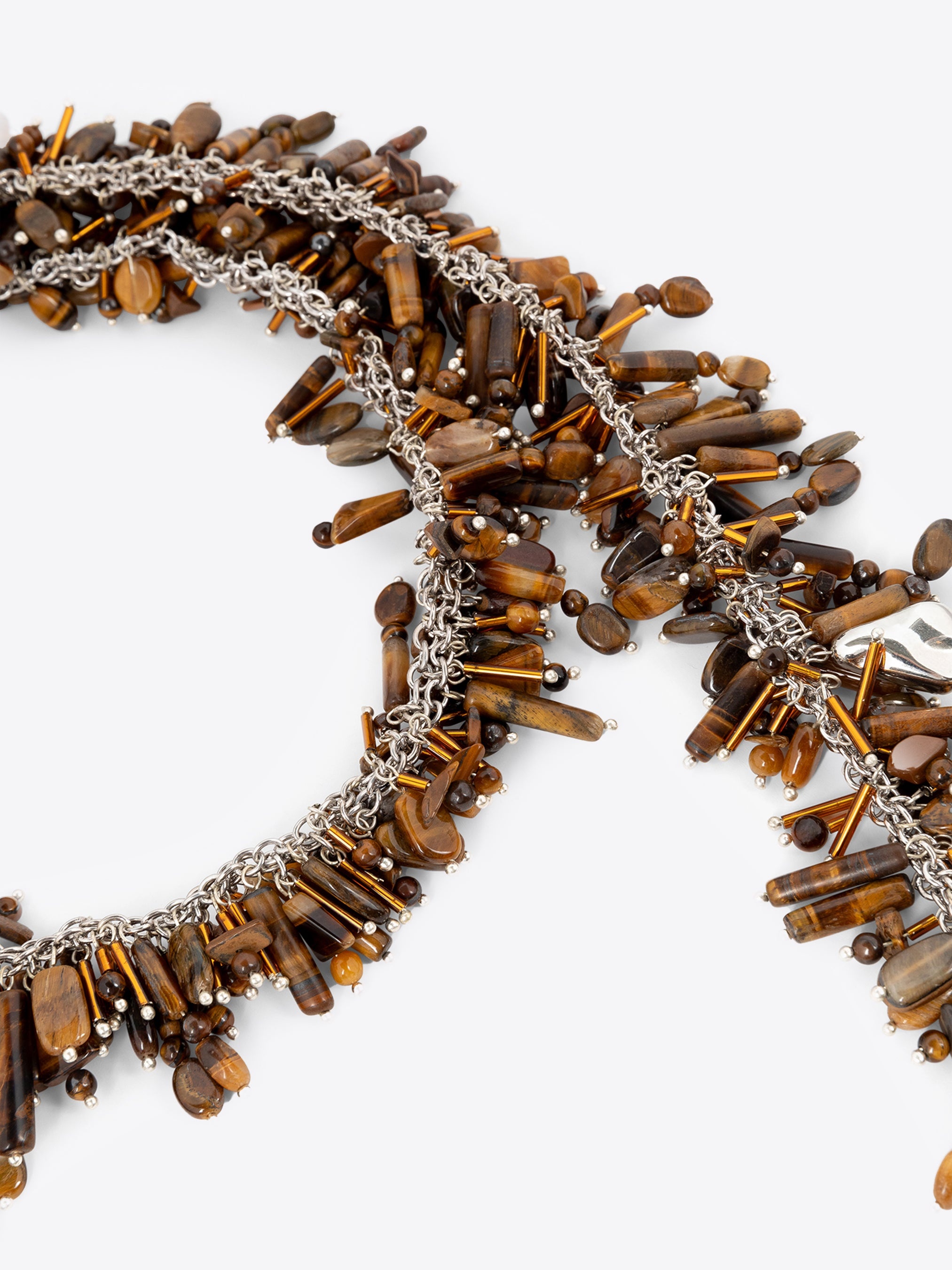 EMBROIDERED SCARF NECKLACE - 3