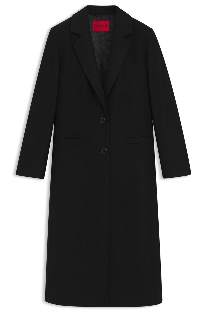 RELAXED-FIT COAT IN A WOOL BLEND 1
