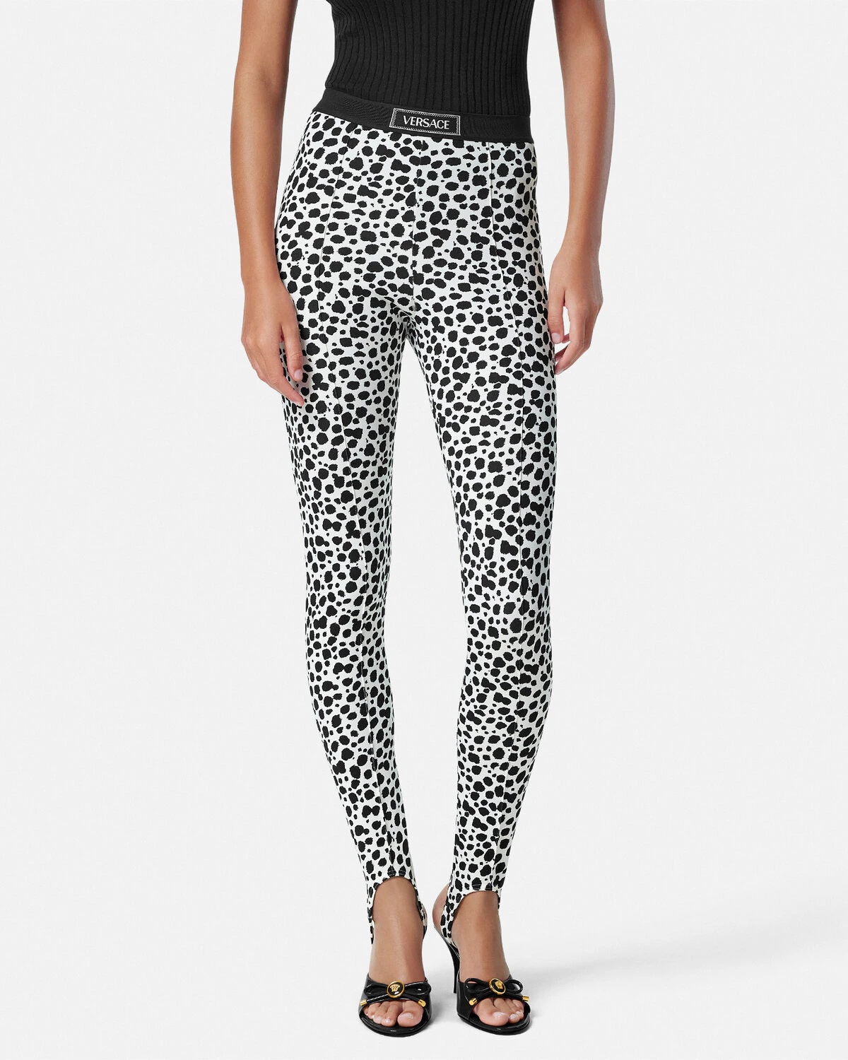 Dalmatian Stirrup Leggings - 4
