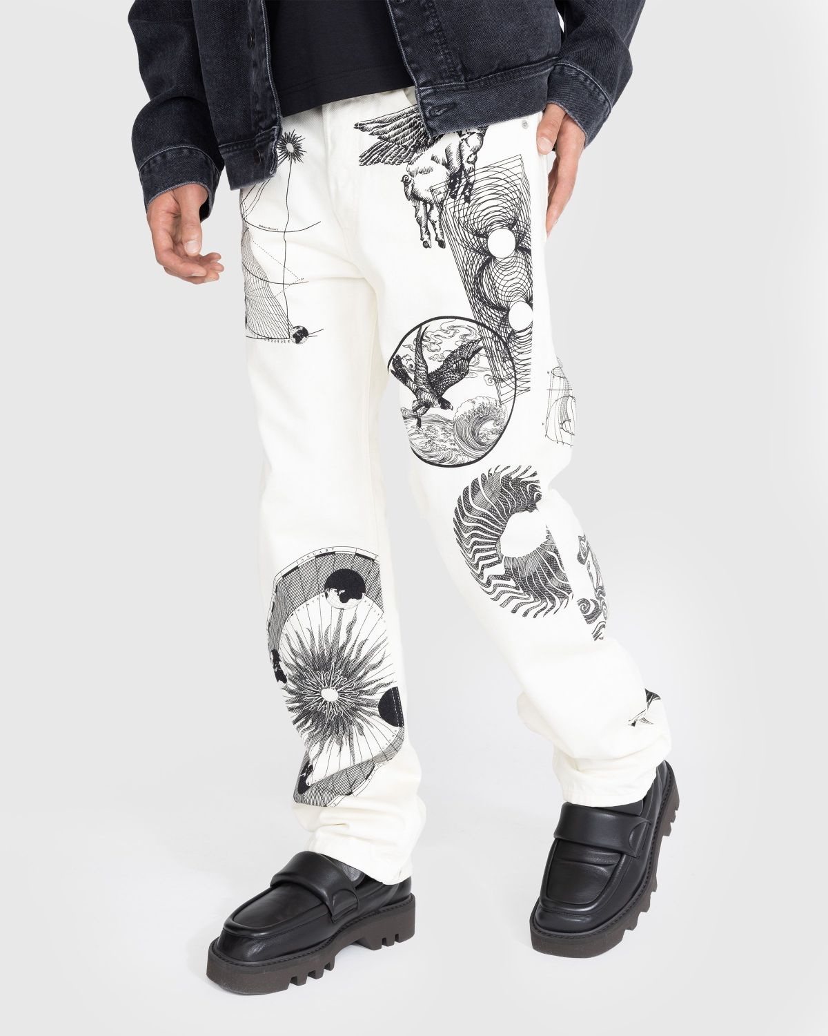 Dries van Noten – Panthero Pants White - 2