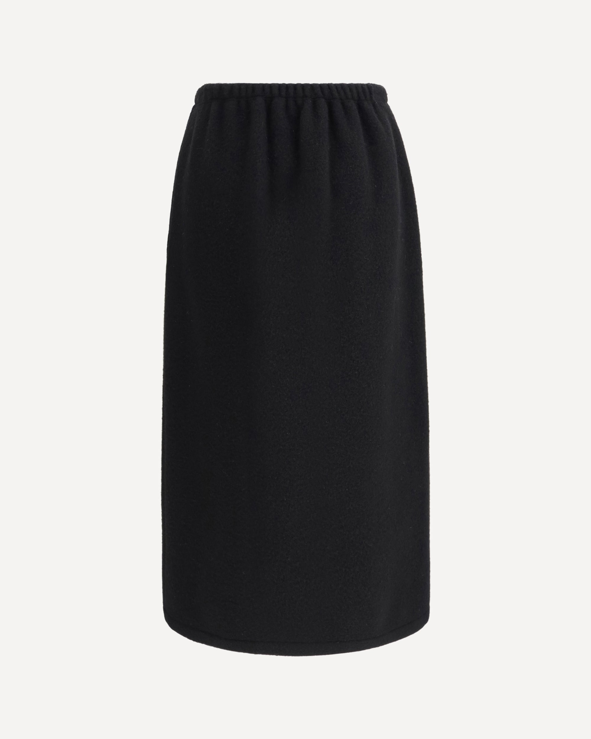 Fleece wrap Skirt in pure Wool - 2