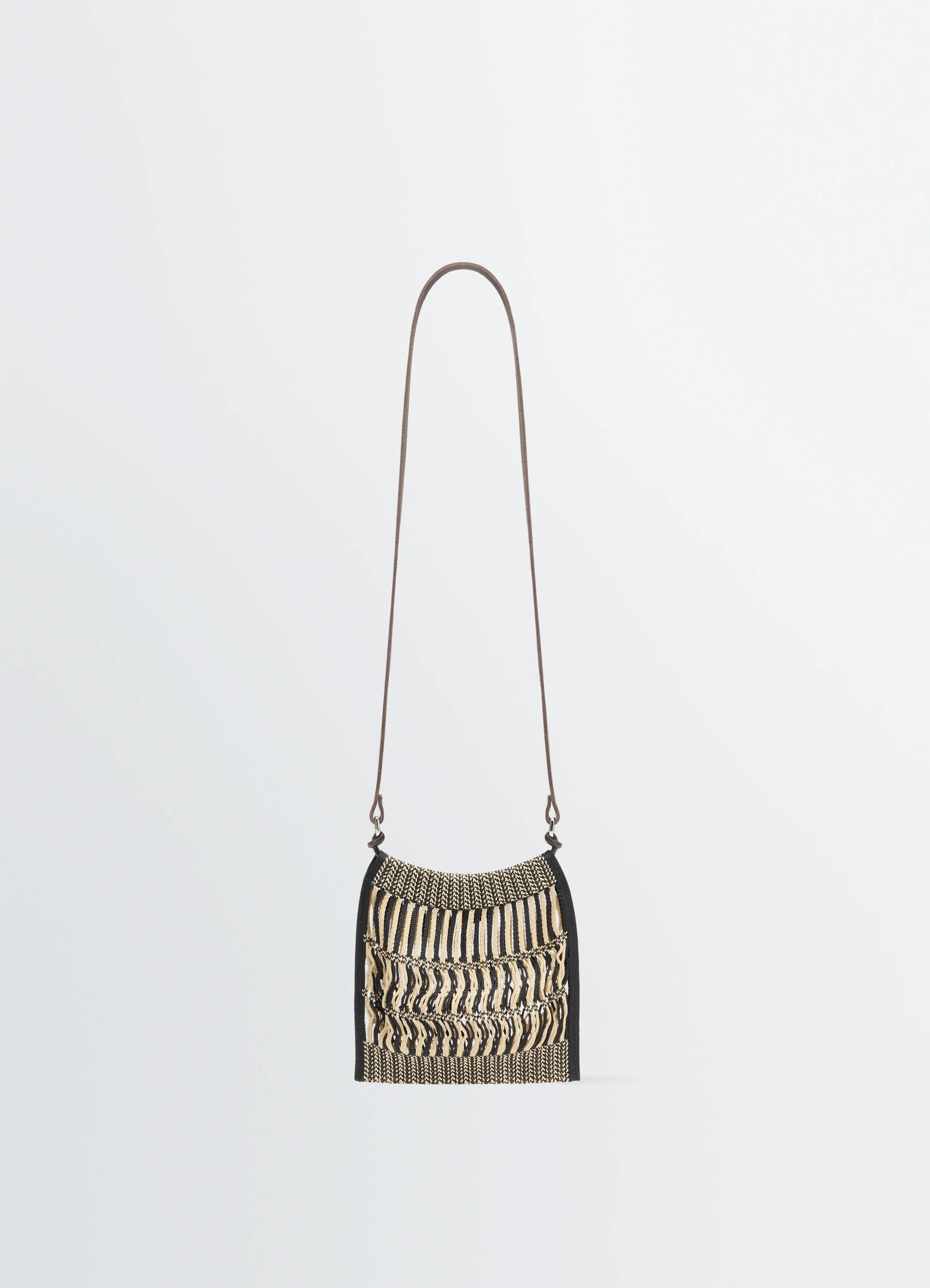 MINI CROSSBODY FILT NET BAG - 1