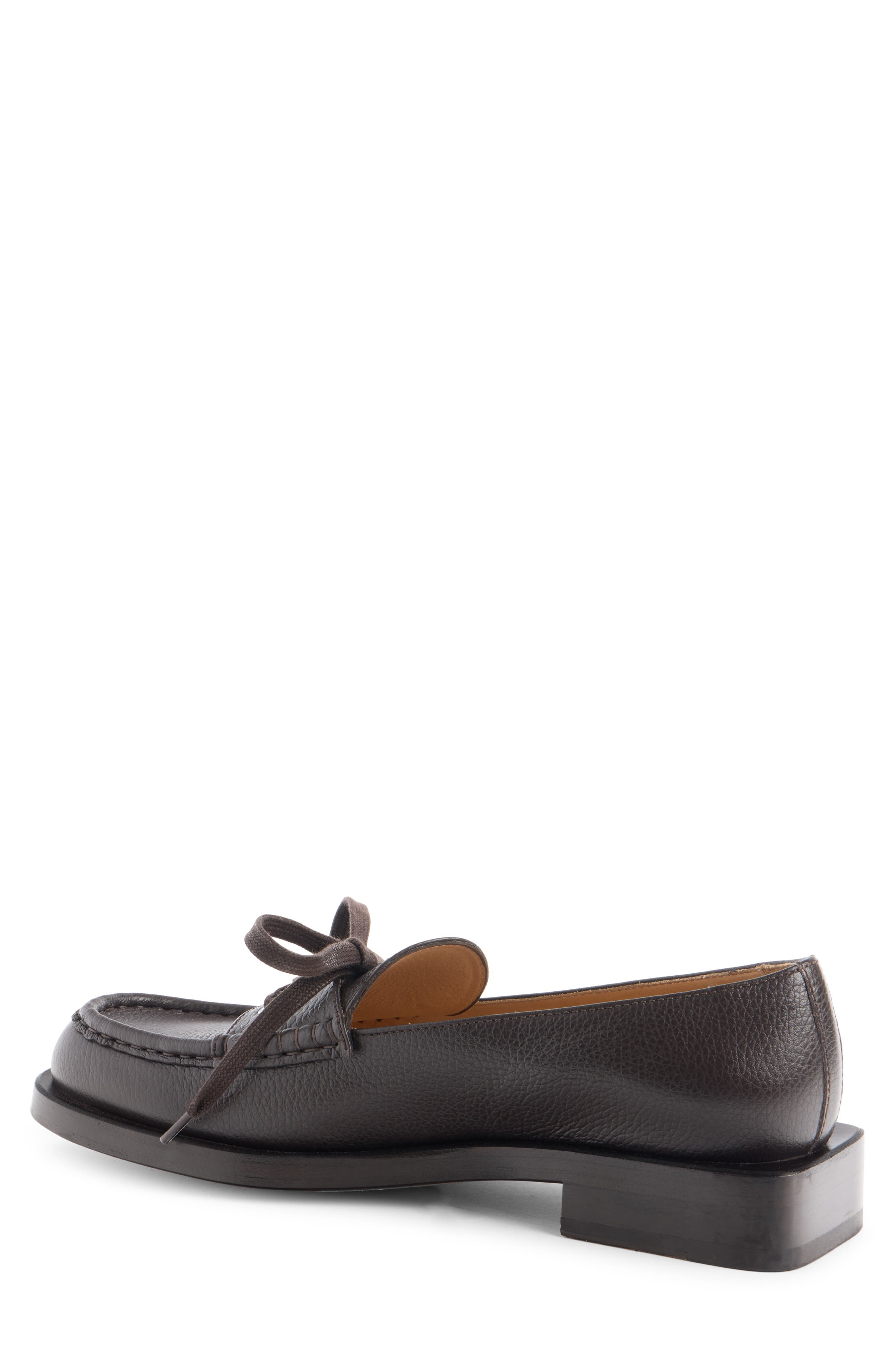 Jacquemus Les Mocassins Marino Boat Shoe in Dark Brown at Nordstrom - 2
