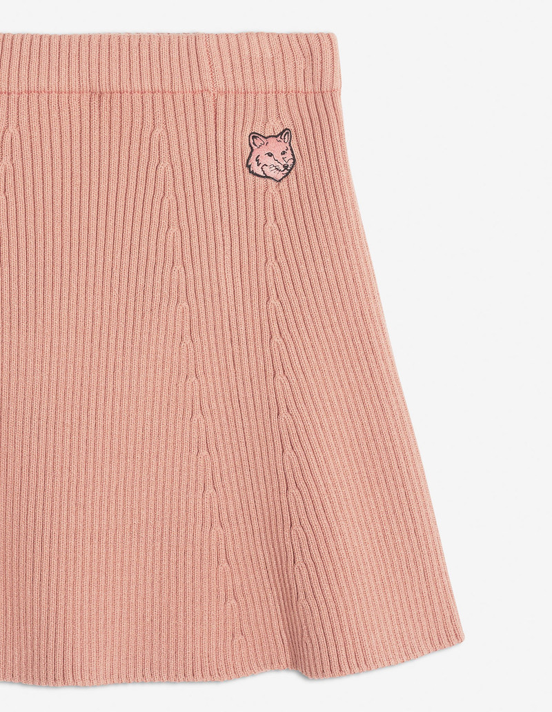 BOLD FOX HEAD PATCH SHORT SKIRT 7