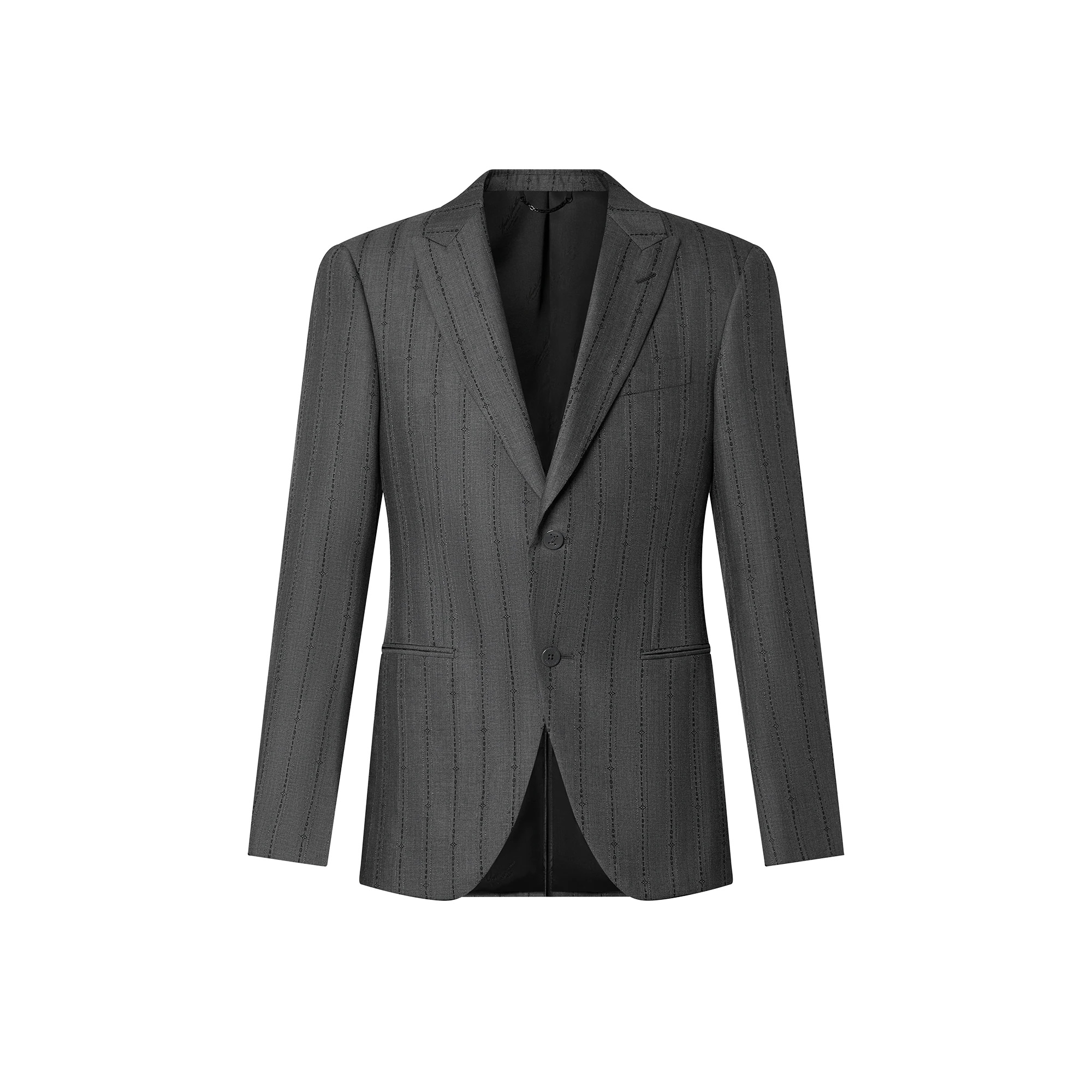 Single-Breasted Wool Pont Neuf Cutaway Jacket - 1