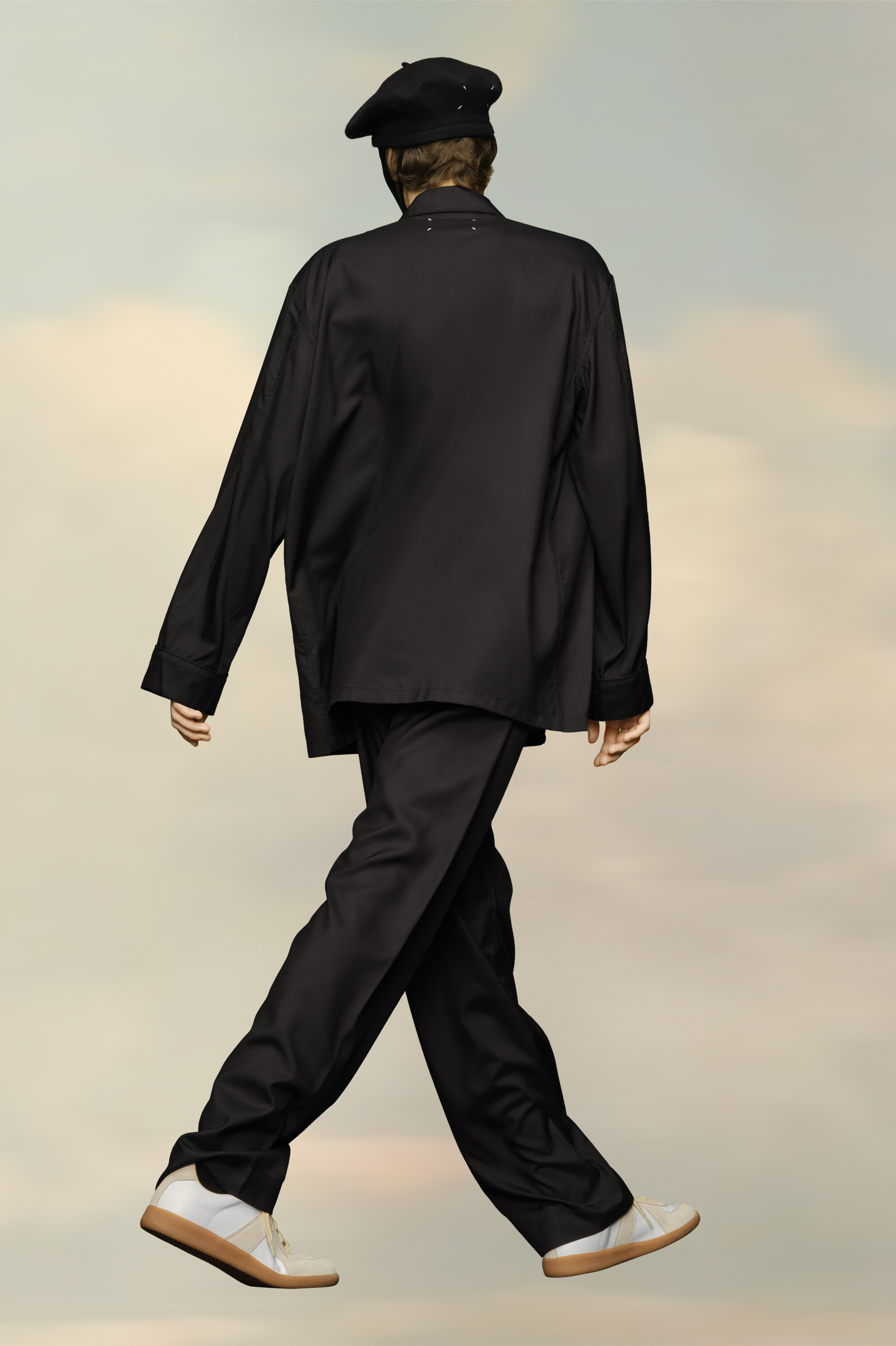 Silk Poplin Trousers - 5