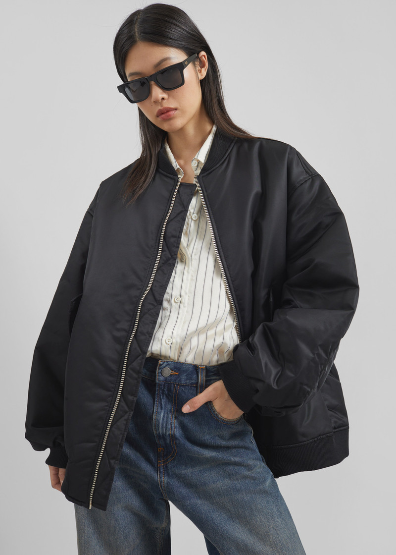 Astra Bomber Jacket - Black 6
