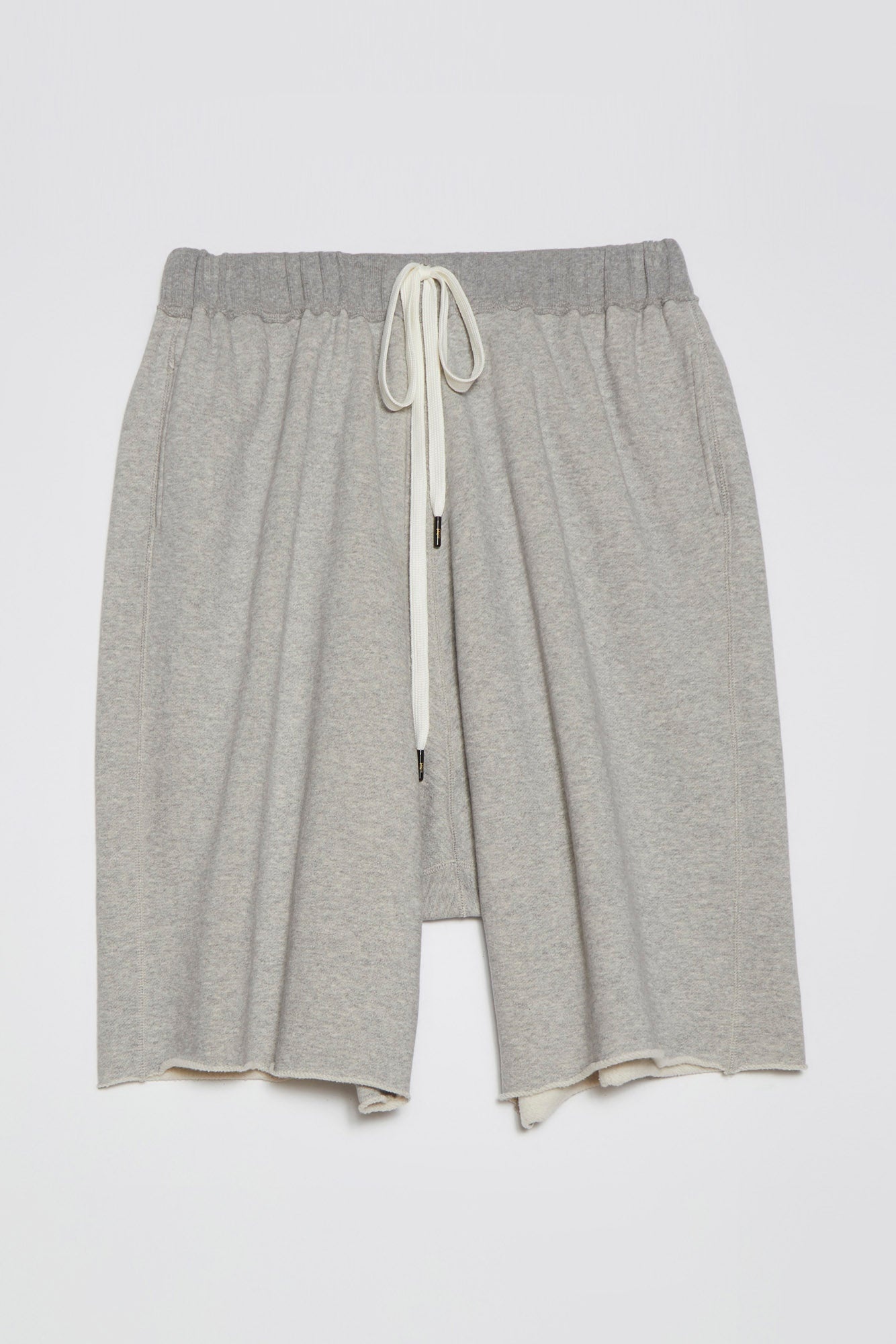 JUMBO SWEATSHORT - HEATHER GREY - 1