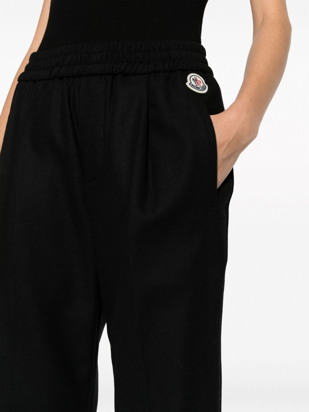 logo-patch track pants - 5