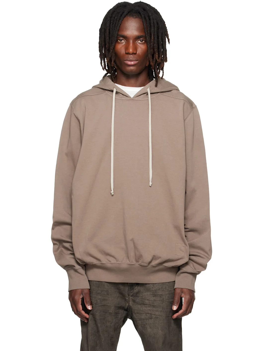 Gray Tower Oversized Hoodie - 1