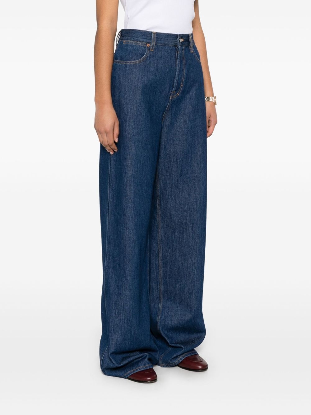 wide-leg jeans - 3