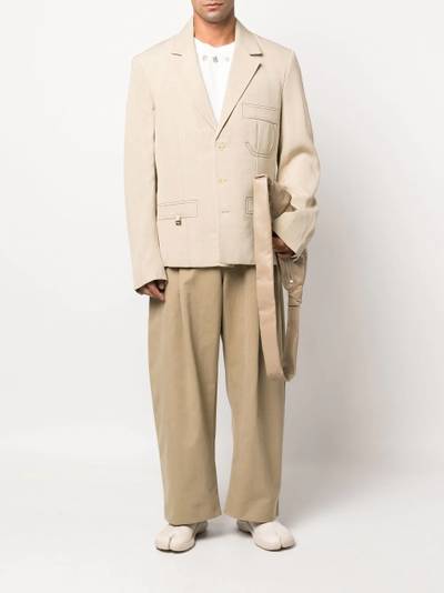 JACQUEMUS La Veste Linu blazer outlook