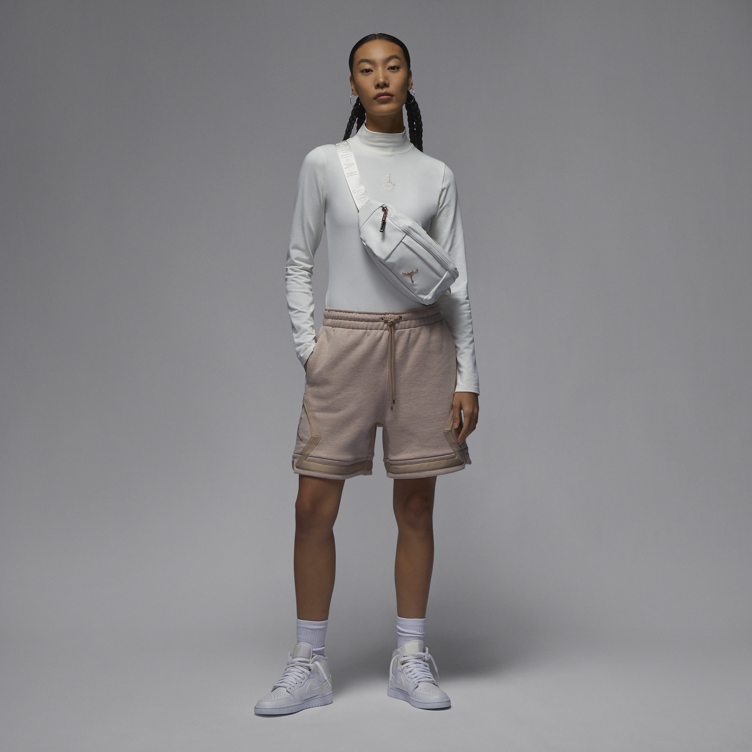 Women's Jordan Flight Fleece Diamond Shorts - 7