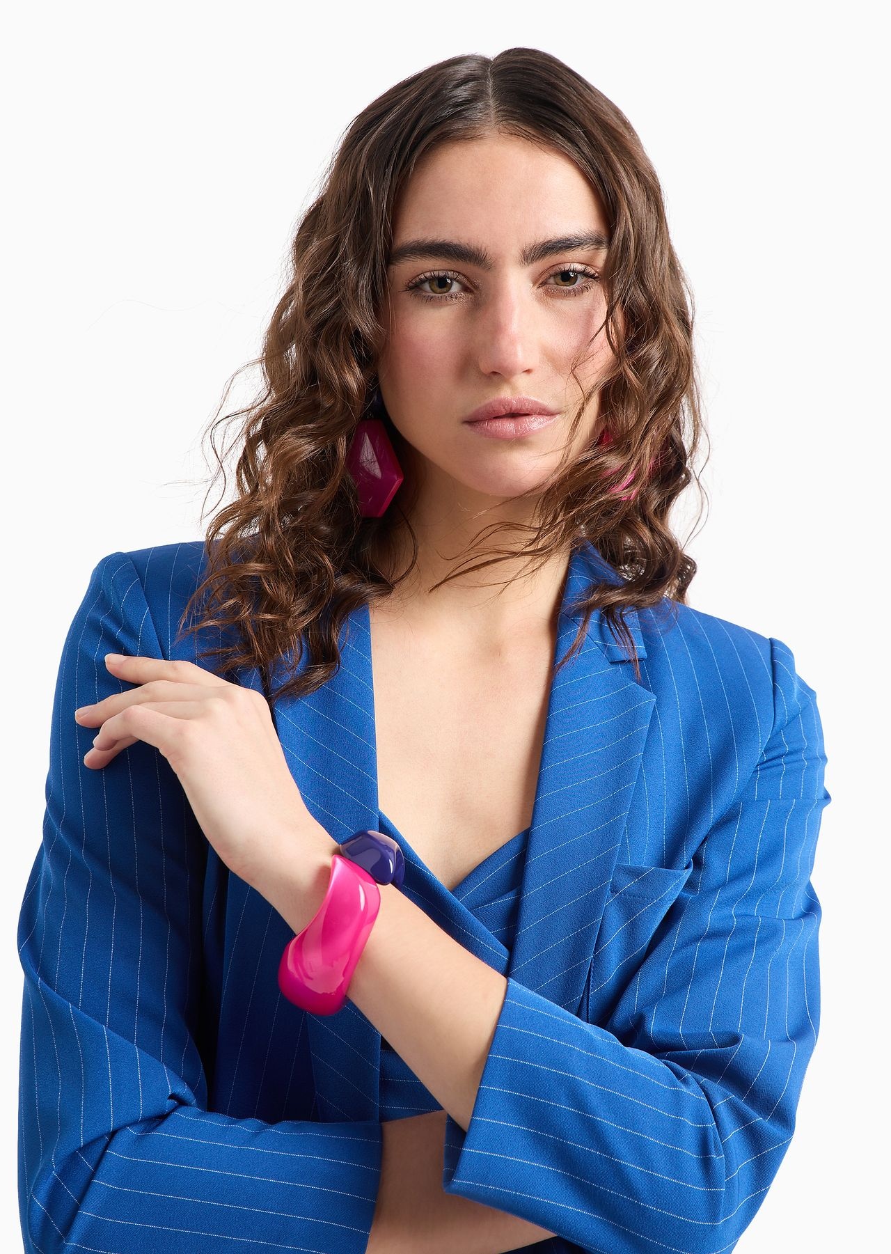 Contoured two-tone bracelet - 3