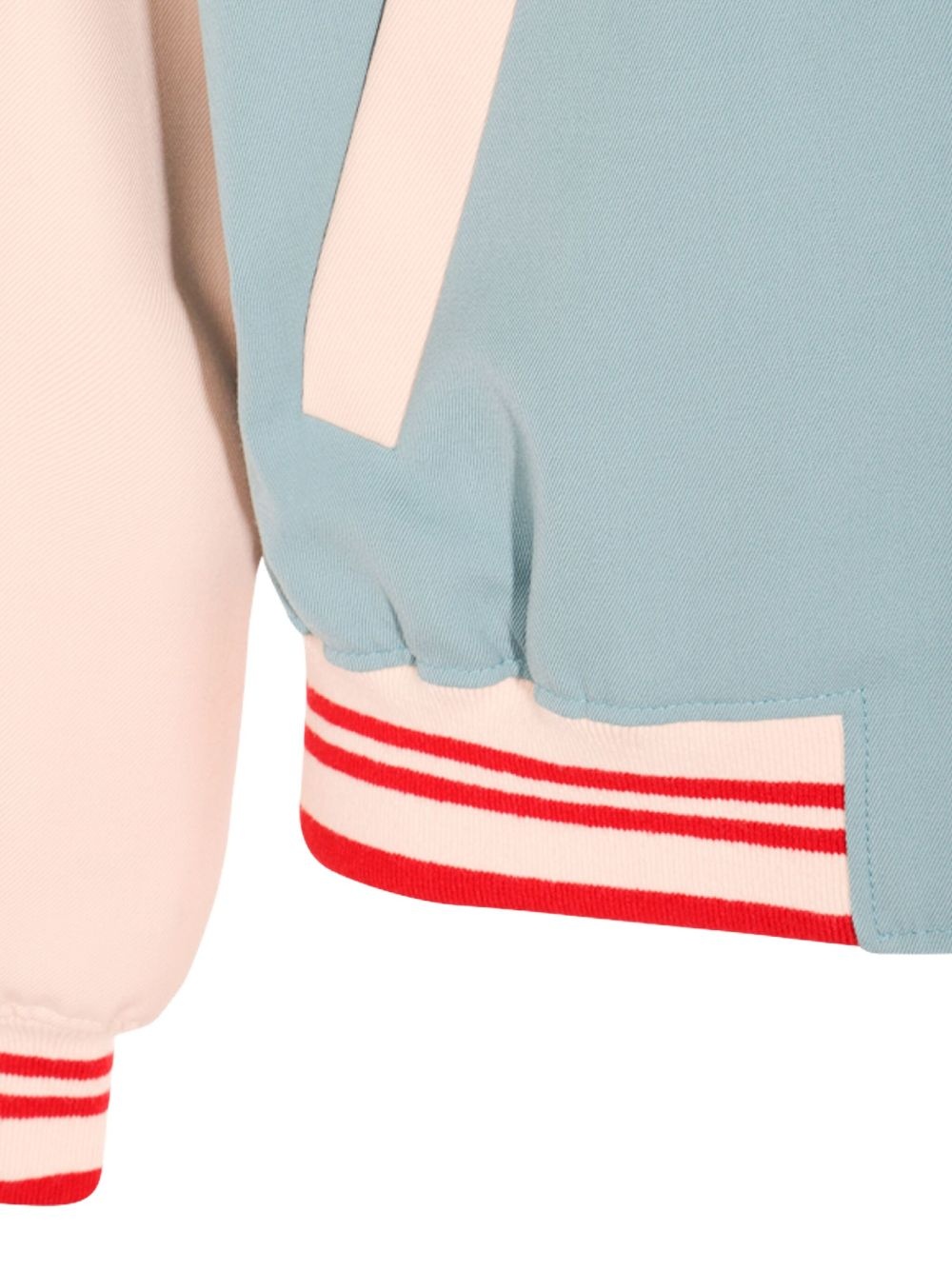 embroidered cat-motif bomber jacket - 3