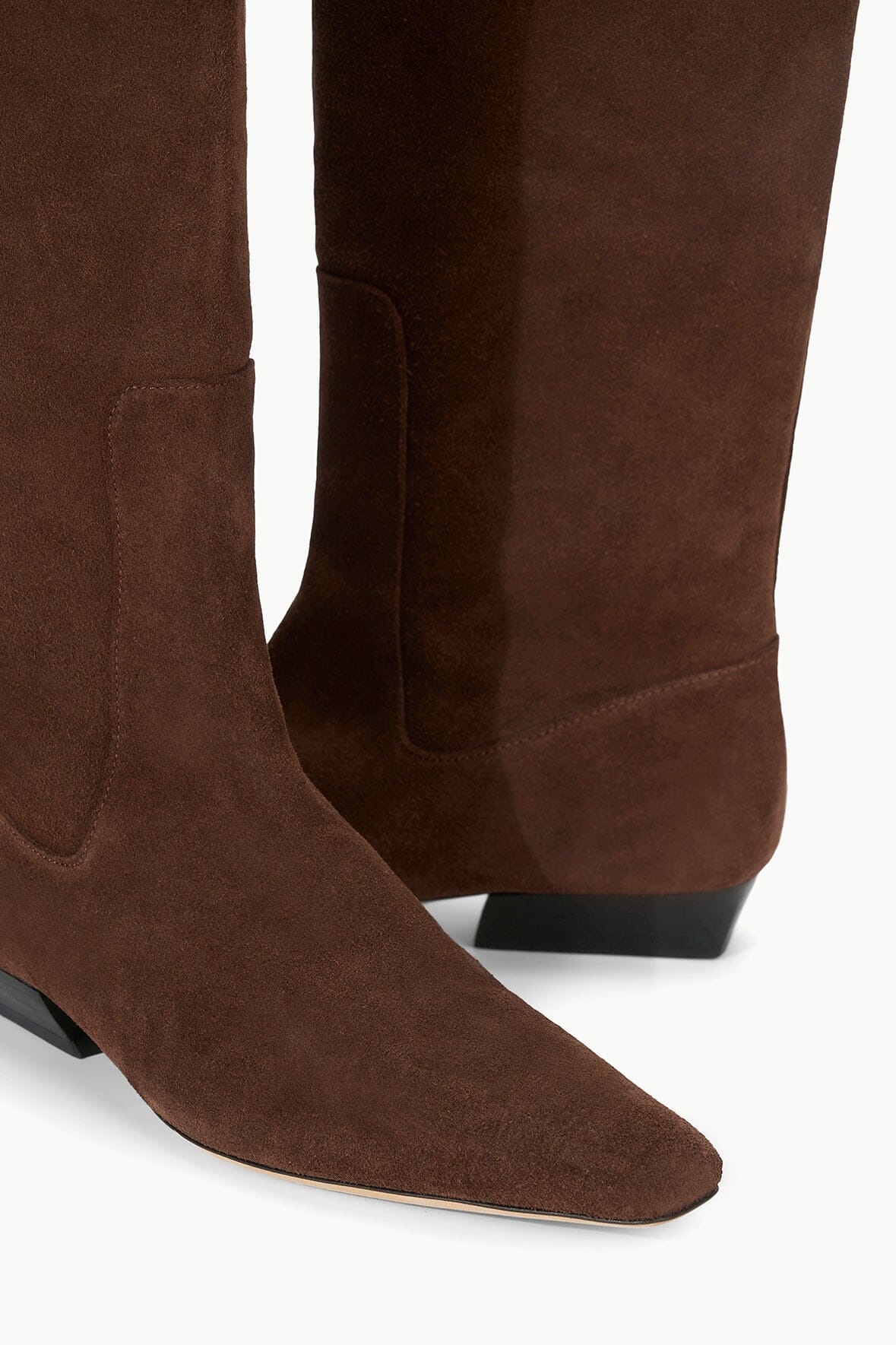 STAUD WALLY FLAT BOOT MAHOGANY SUEDE - 6