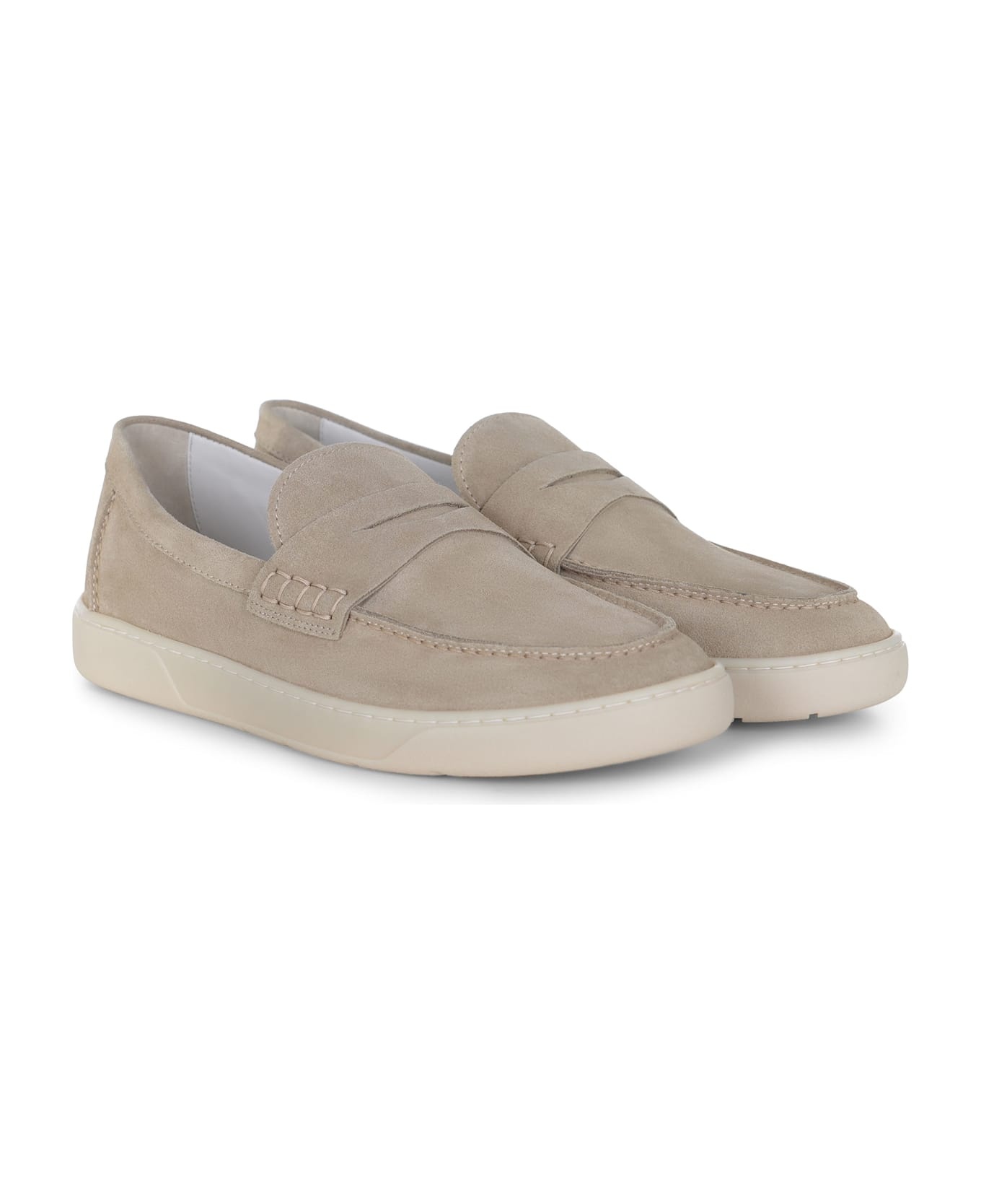 Hogan Moccasins Made Of Suede Leather - 2