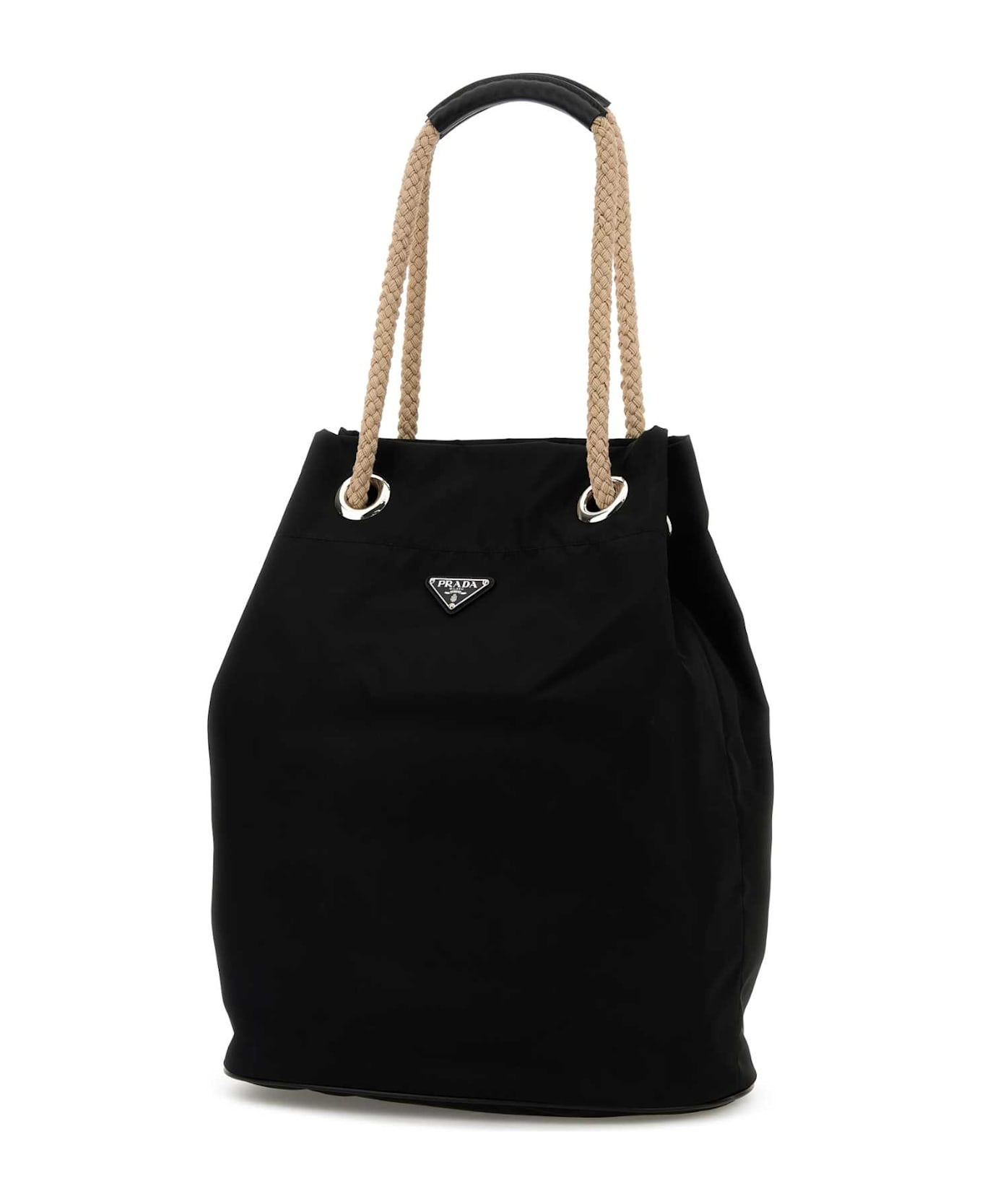 Black Re-nylon Shopping Bag - 2
