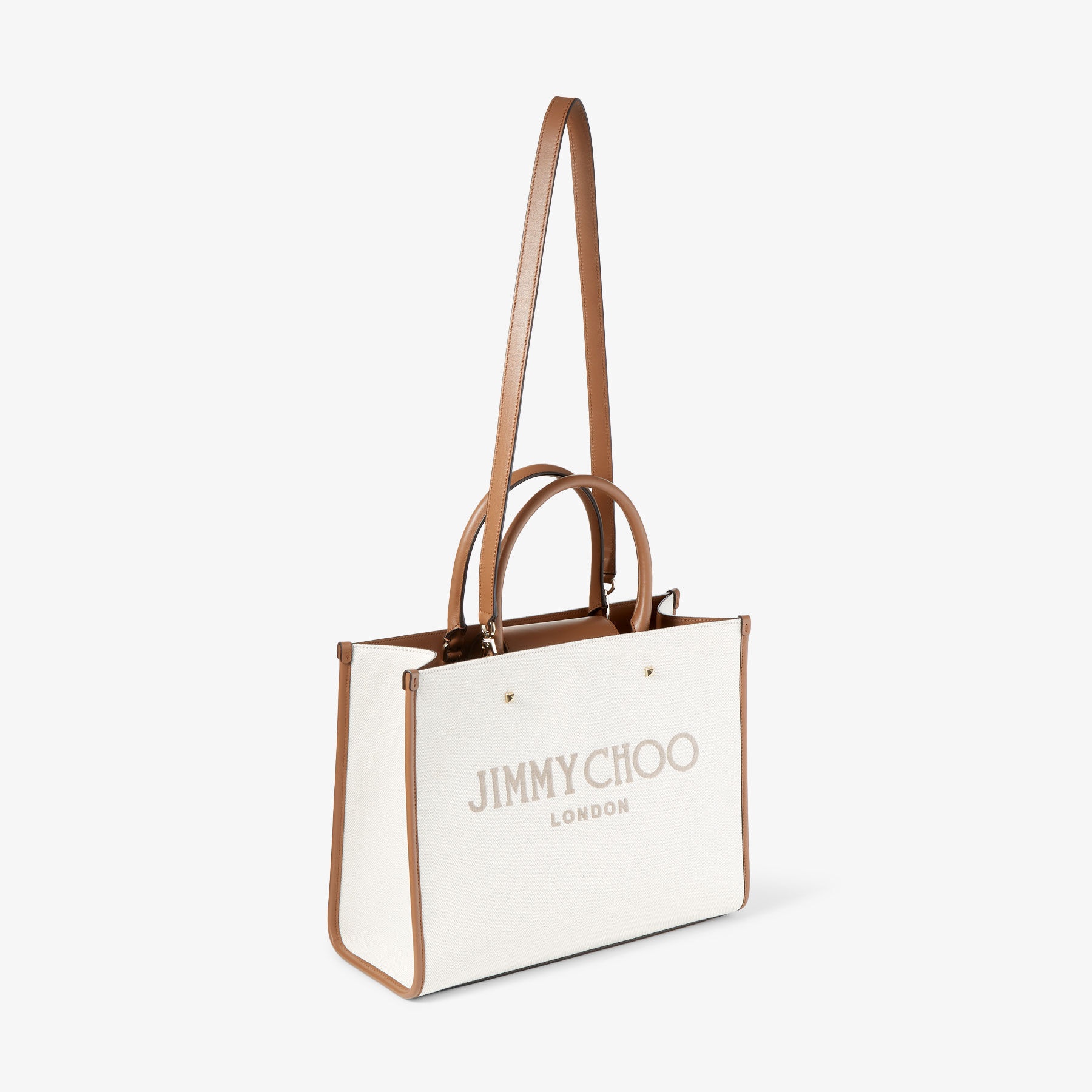 Varenne M Tote
Natural Recycled Cotton Canvas Tote Bag with Embroidered Logo - 6