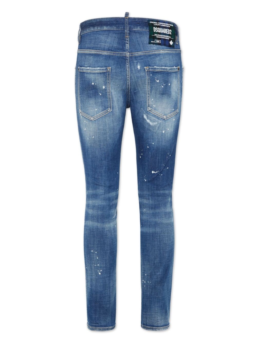 stretch-cotton skinny jeans - 2