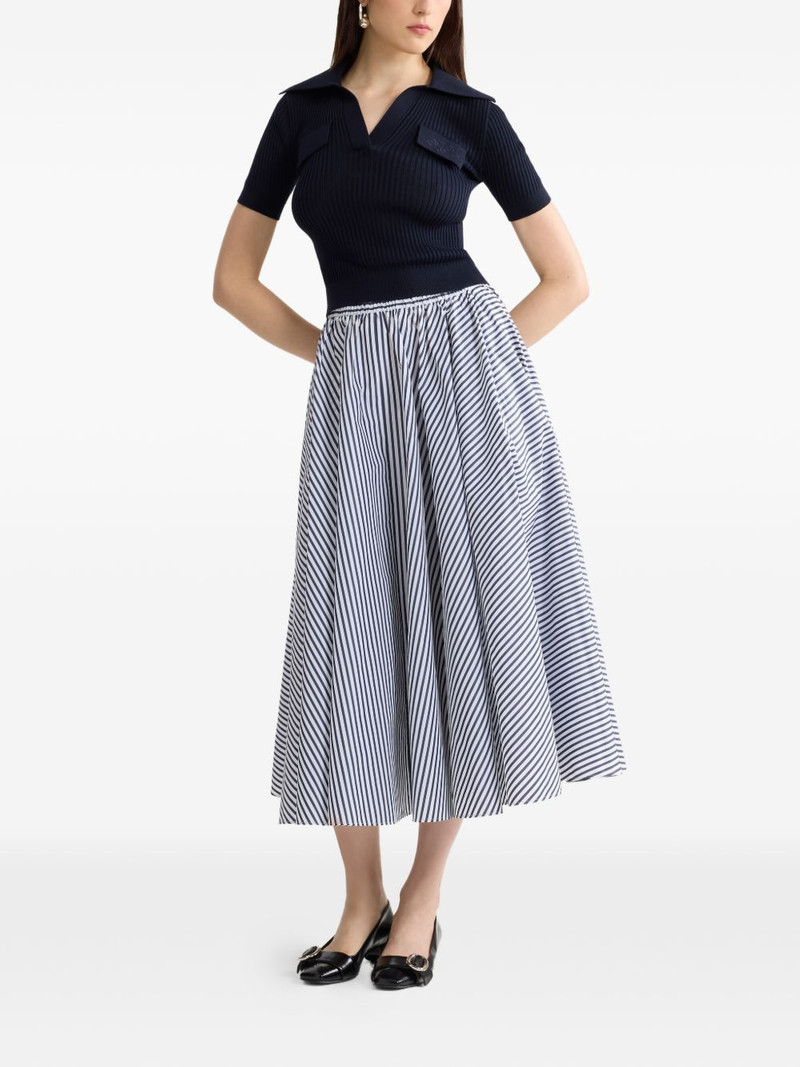 PATOU logo-embroidered top outlook