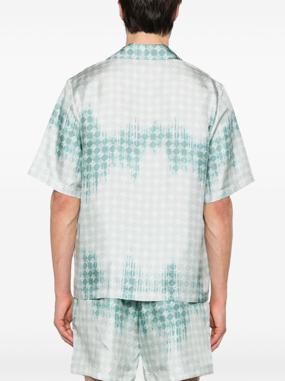 bleached-effect shirt - 4