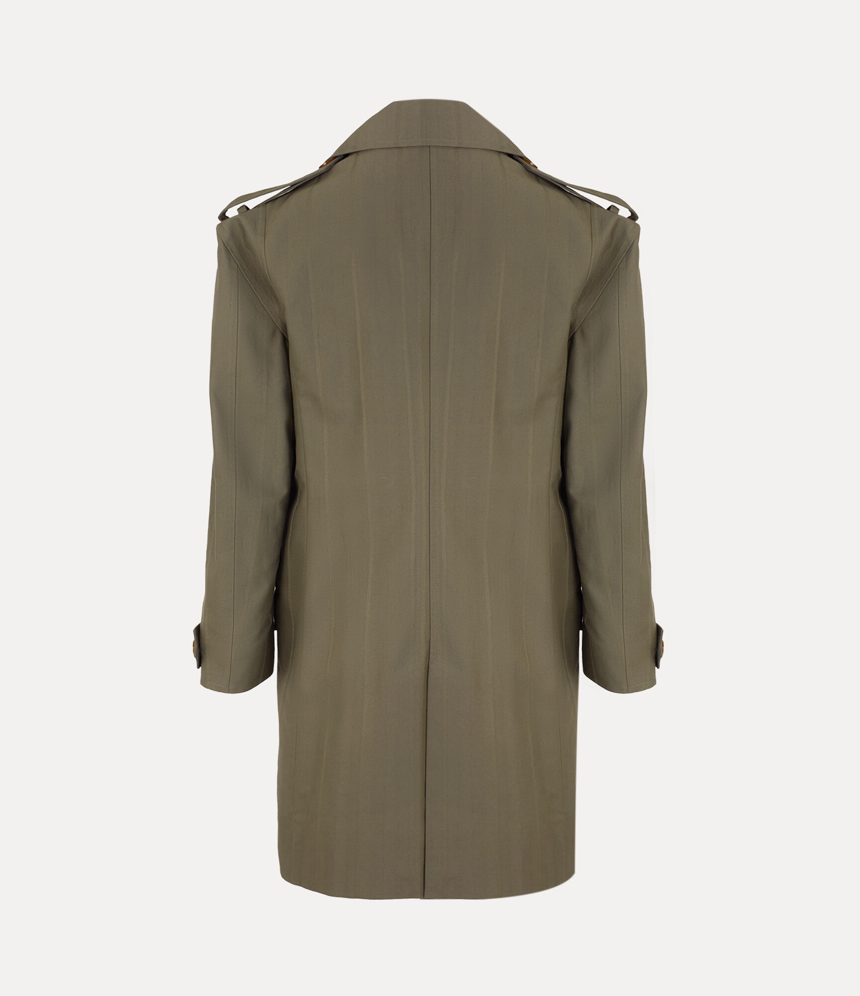 STRIPPED TRENCH COAT - 2