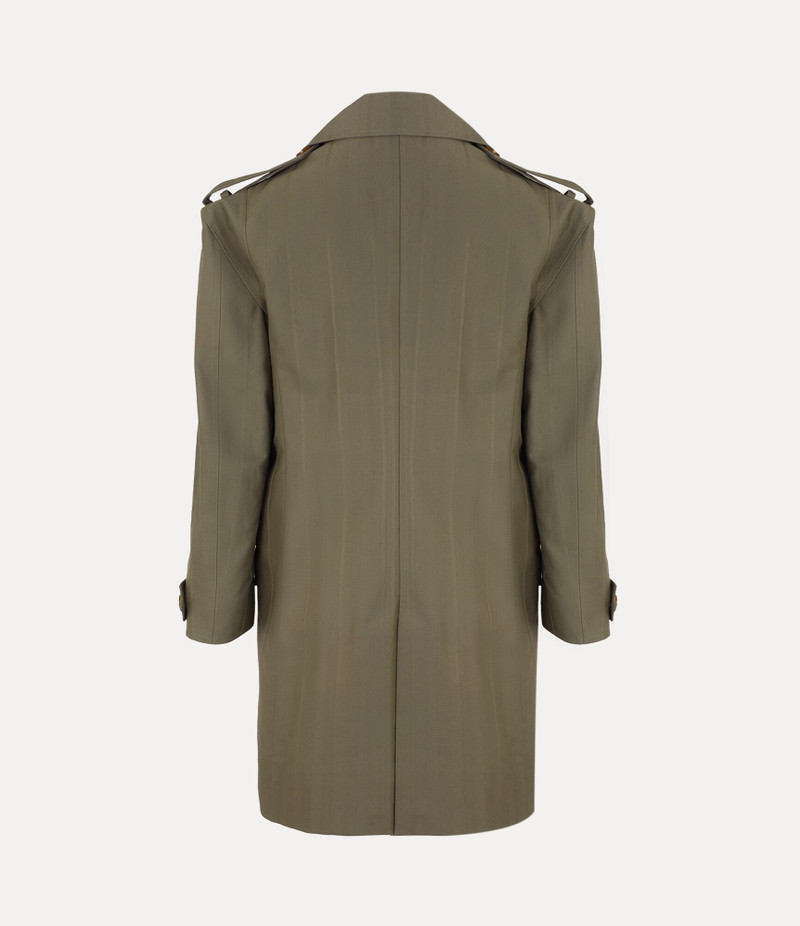 Vivienne Westwood STRIPPED TRENCH COAT outlook
