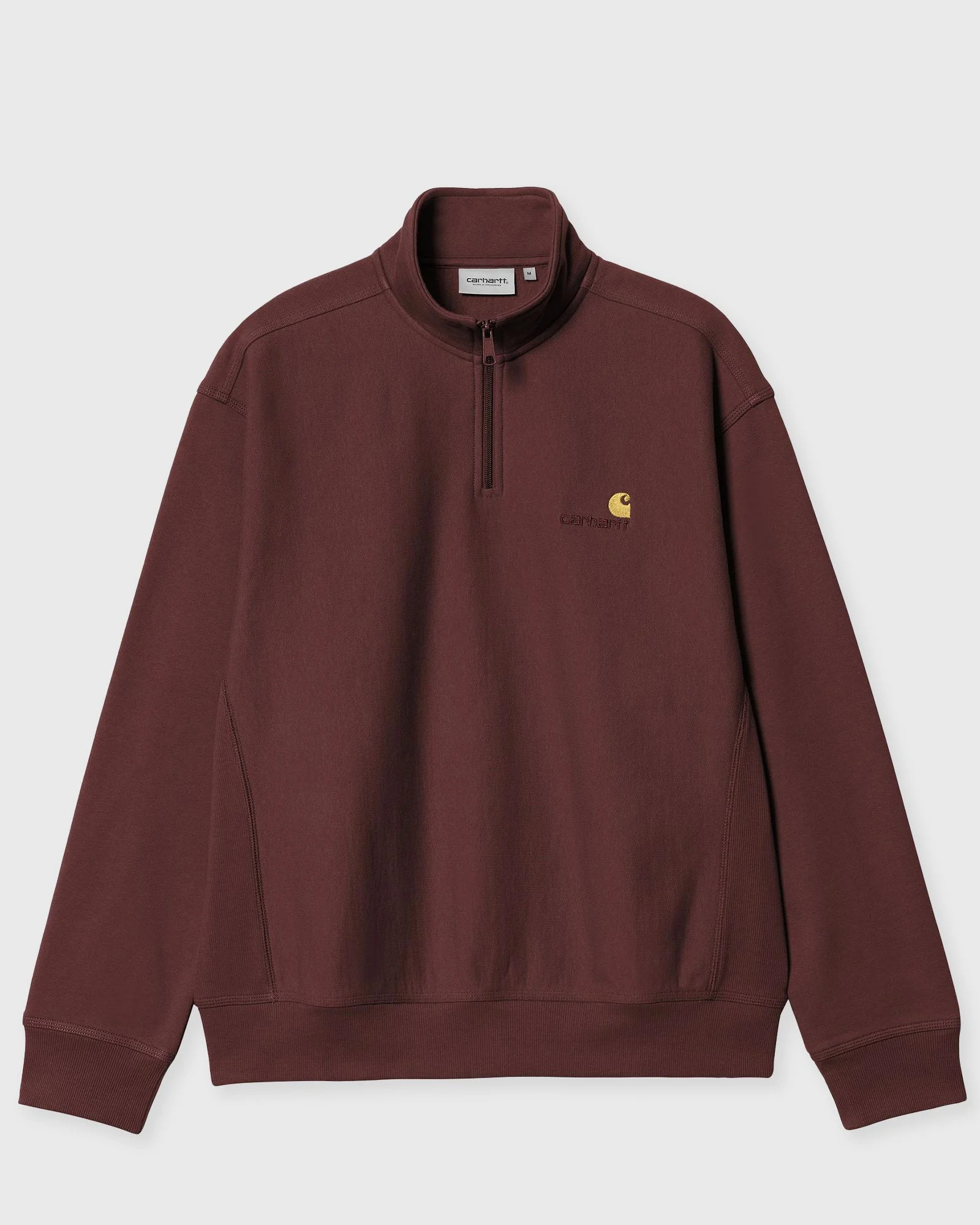 Half Zip American Script Sweat - 1