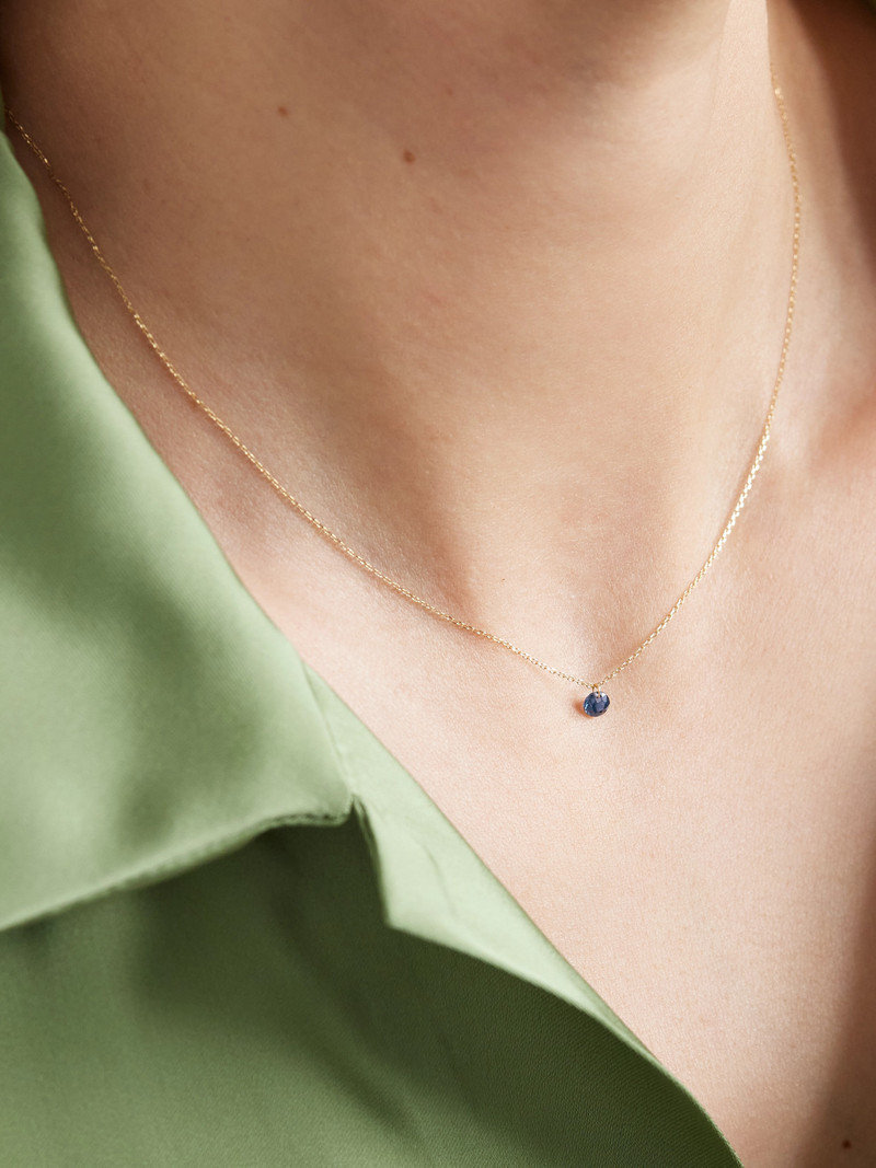 PERSÉE 18-karat Gold Sapphire Necklace outlook