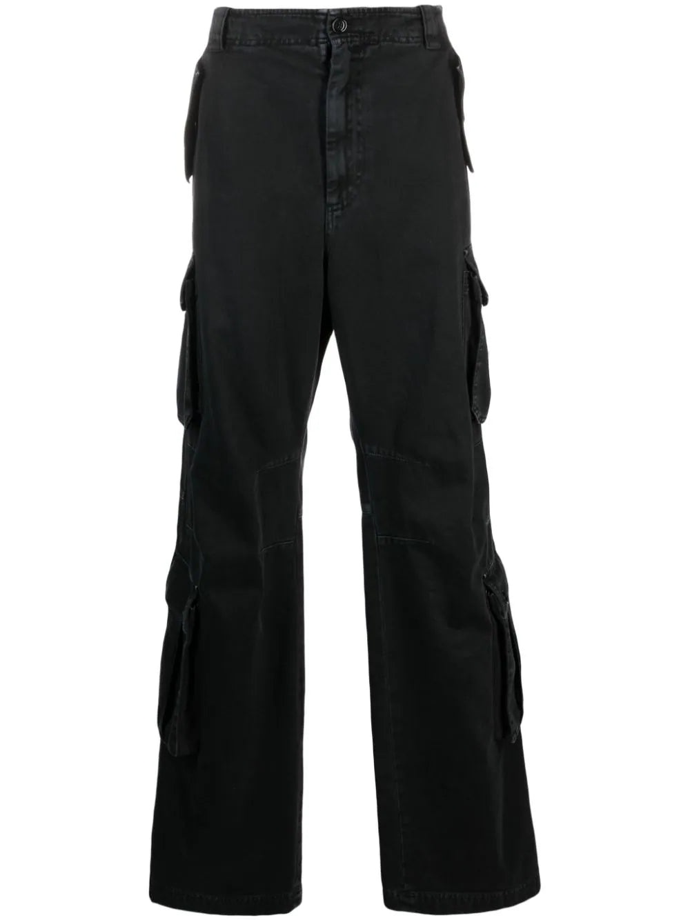 STRAIGHT-LEG CARGO JEANS - 1