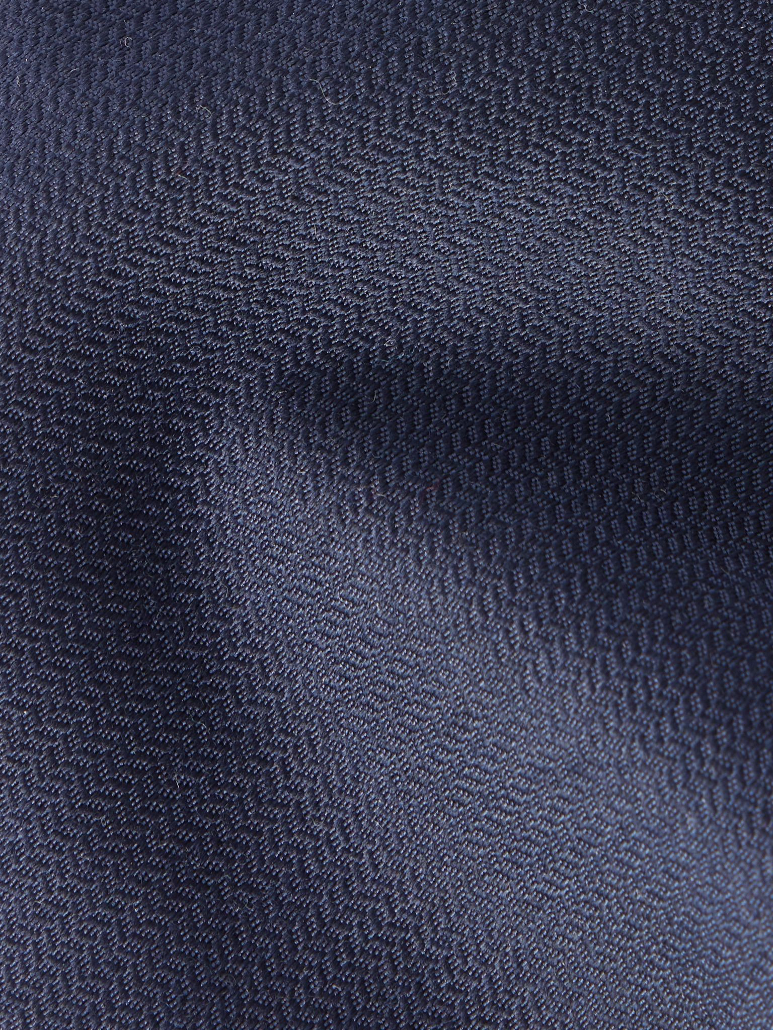 8cm Virgin Wool and Silk-Blend Jacquard Tie Navy - 3