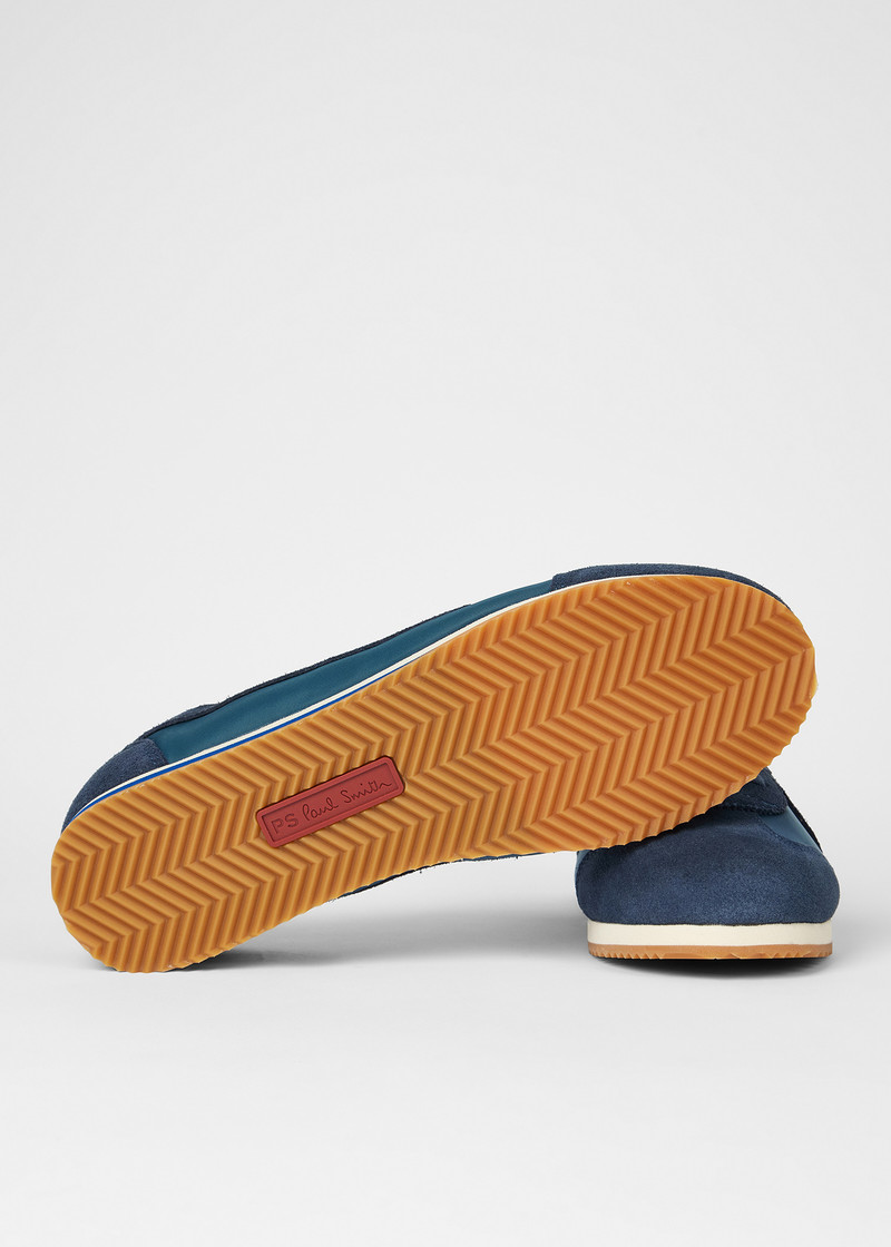 Paul Smith Teal Blue 'Atlanta' Trainers outlook