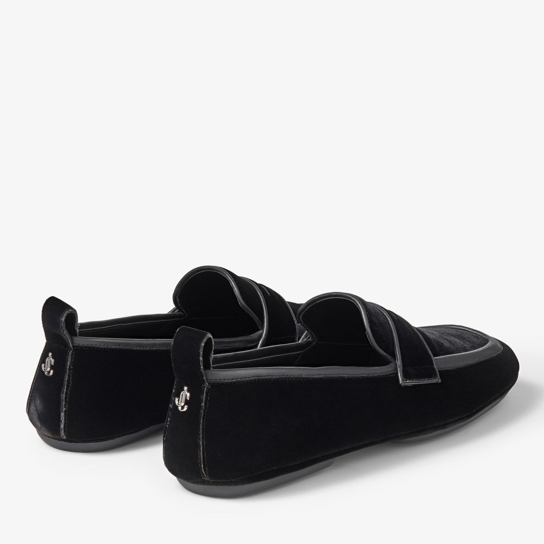 Buxton
Black Velvet Loafers - 4