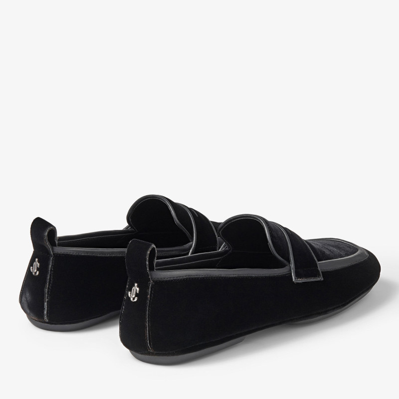 JIMMY CHOO Buxton
Black Velvet Loafers outlook