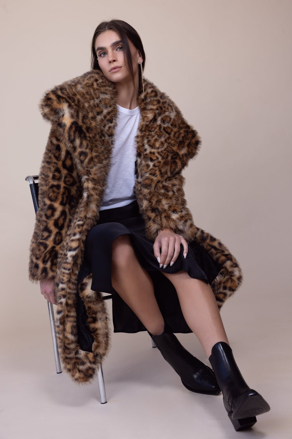Faux Fur Coat - 5